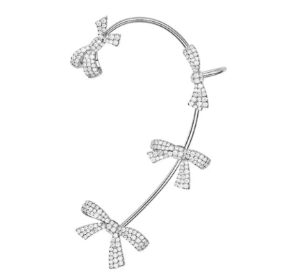 Zariel Pink - The Nevermore Ear - Wrap – Unique Earrings by Nevermore Lifestyle & Tech | C