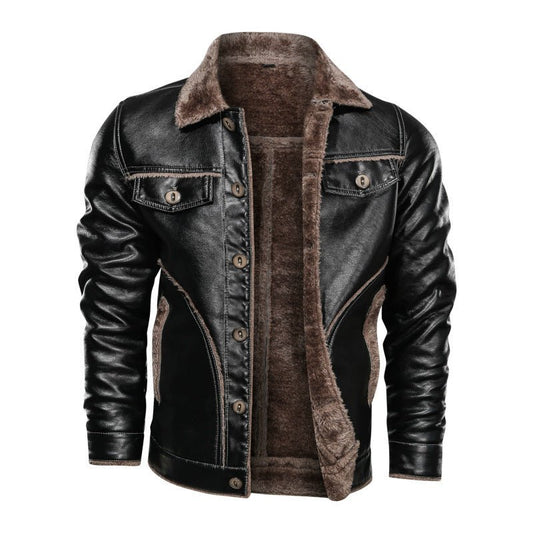 Zen - The Nevermore Leather Jacket for Men – Unique Men's Fashion by Nevermore Lifestyle & Tech | 3XL Black