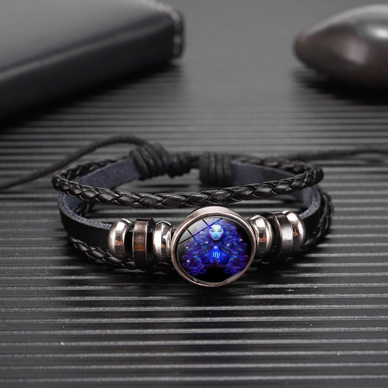 Zodiac Constellation - The Nevermore Braided Bracelet – Unique Bracelets by Nevermore Lifestyle & Tech | Aquarius