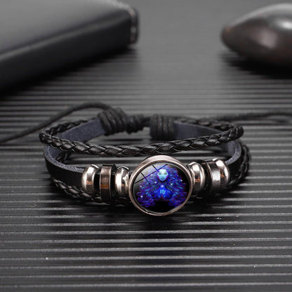 Zodiac Constellation - The Nevermore Braided Bracelet – Unique Bracelets by Nevermore Lifestyle & Tech | Aquarius