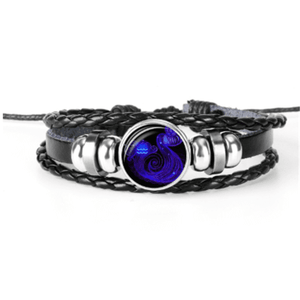 Zodiac Constellation - The Nevermore Braided Bracelet – Unique Bracelets by Nevermore Lifestyle & Tech | Aquarius