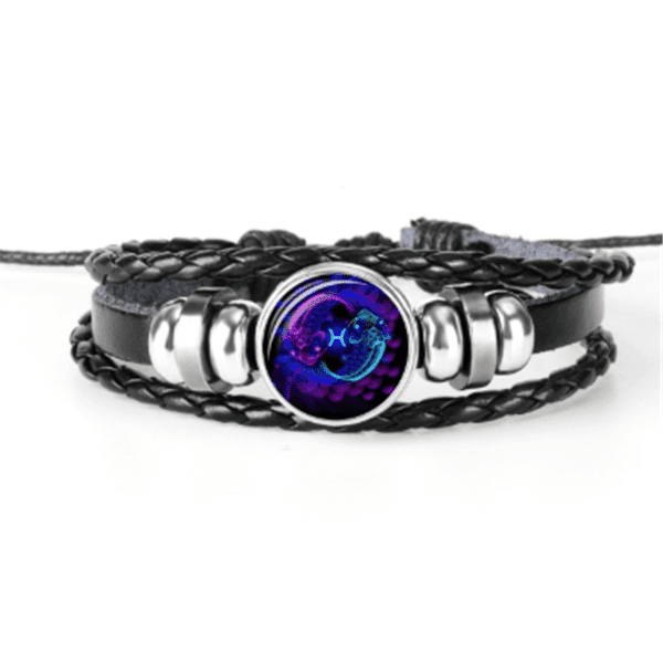 Zodiac Constellation - The Nevermore Braided Bracelet – Unique Bracelets by Nevermore Lifestyle & Tech | Pisces