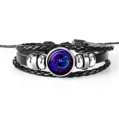 Zodiac Constellation - The Nevermore Braided Bracelet – Unique Bracelets by Nevermore Lifestyle & Tech | Pisces
